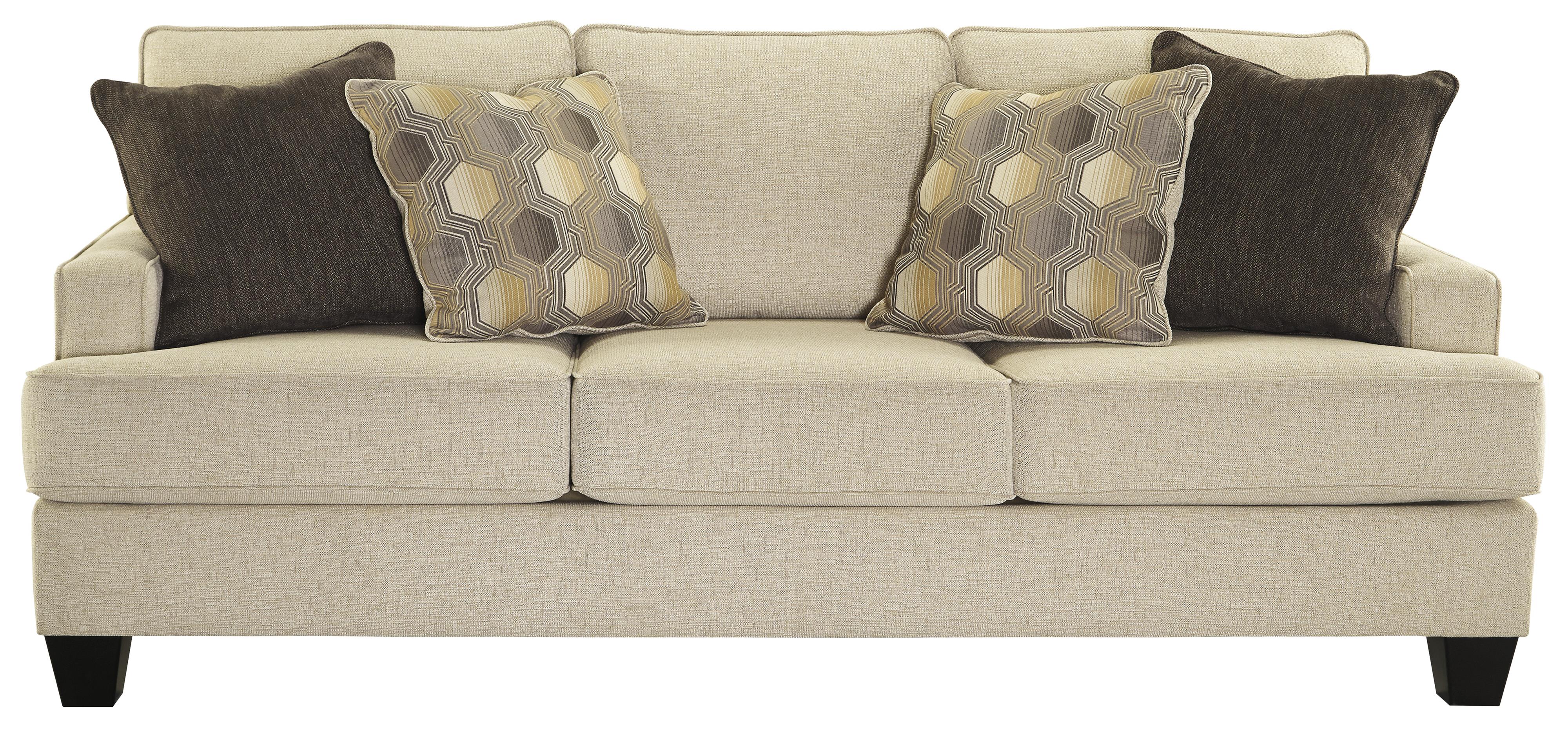 Benchcraft Brielyn Sofa With Track Arms And T Style Seat Cushions Benchcraft Brielyn Sofa Item Number 6140238