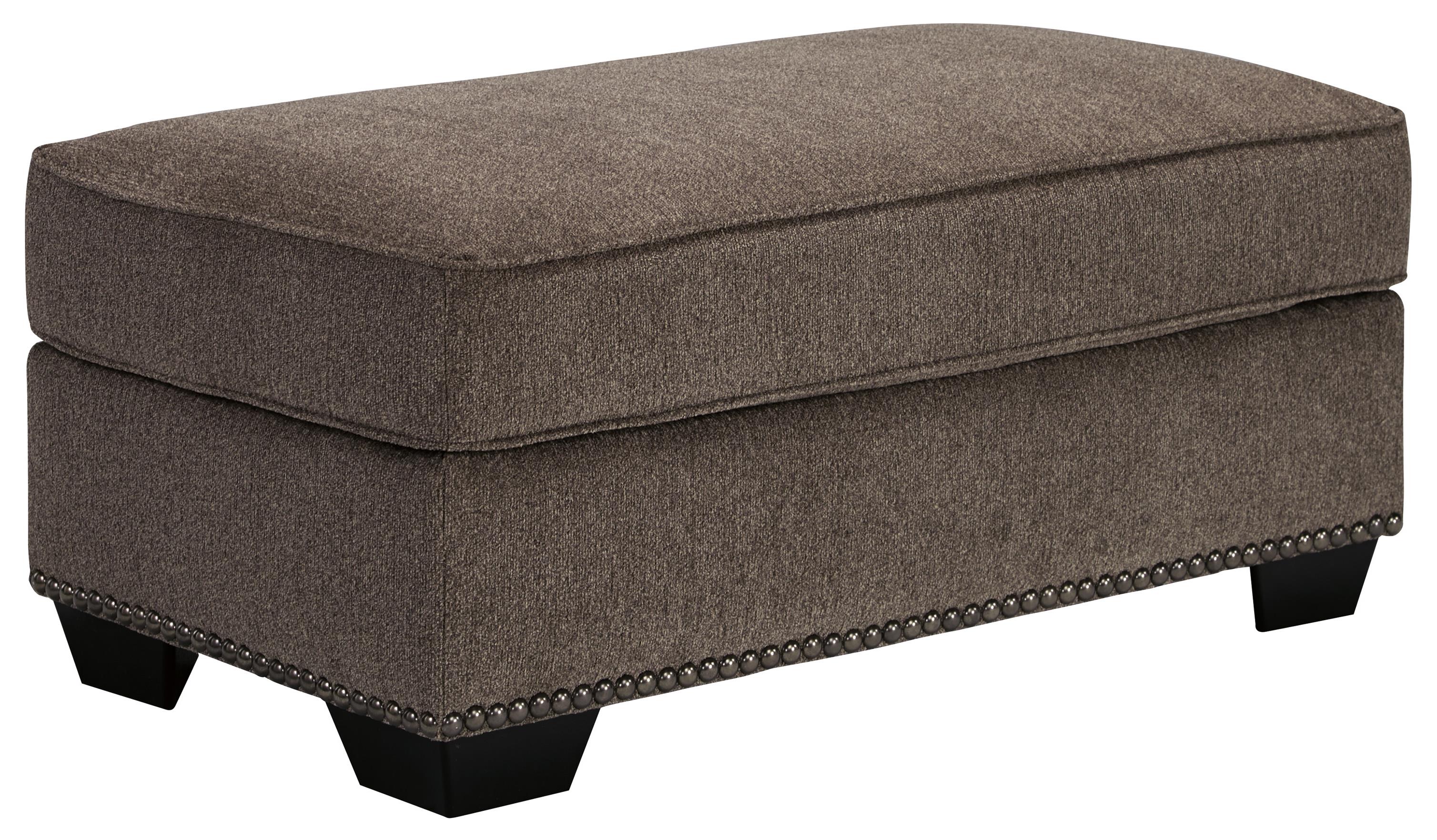 Benchcraft Emelen Transitional Chair and a Half & Ottoman Dunk & Bright Furniture Chair