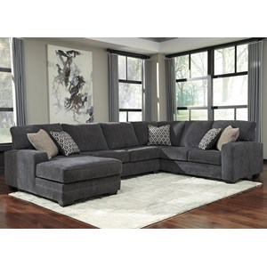Sectional Sofas Sacramento Rancho Cordova Roseville California Benchcraft Tracling Sectional With Left Chaise