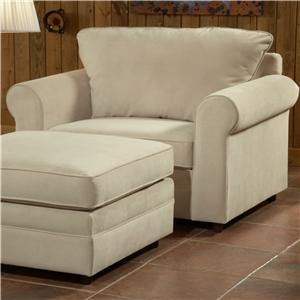 Belfort Essentials Monticello Chair & 1/2