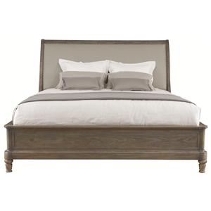 Bernhardt Belgian Oak King Sleigh Bed Bernhardt Belgian Oak King Sleigh Bed
