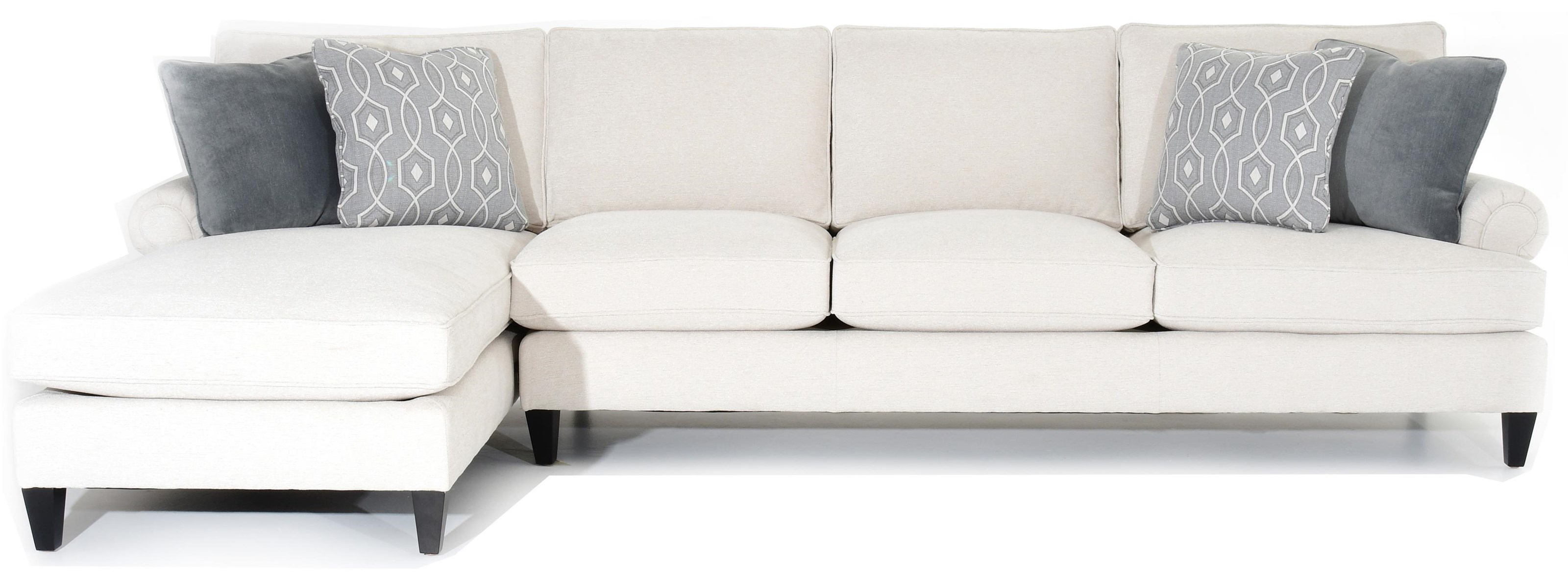 Bernhardt Signature Seating S91412x 38412x Customizable Sofa With Customizable Sofa With Laf Chaise