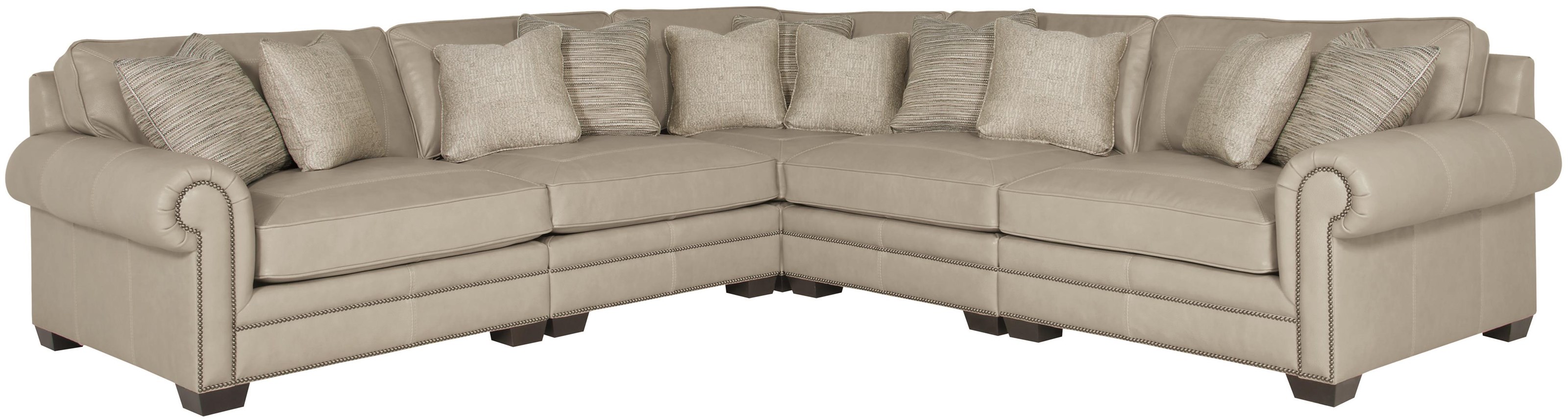 Bernhardt Grandview 5 Piece Traditional Sectional Sofa Wayside Traditional Sectional