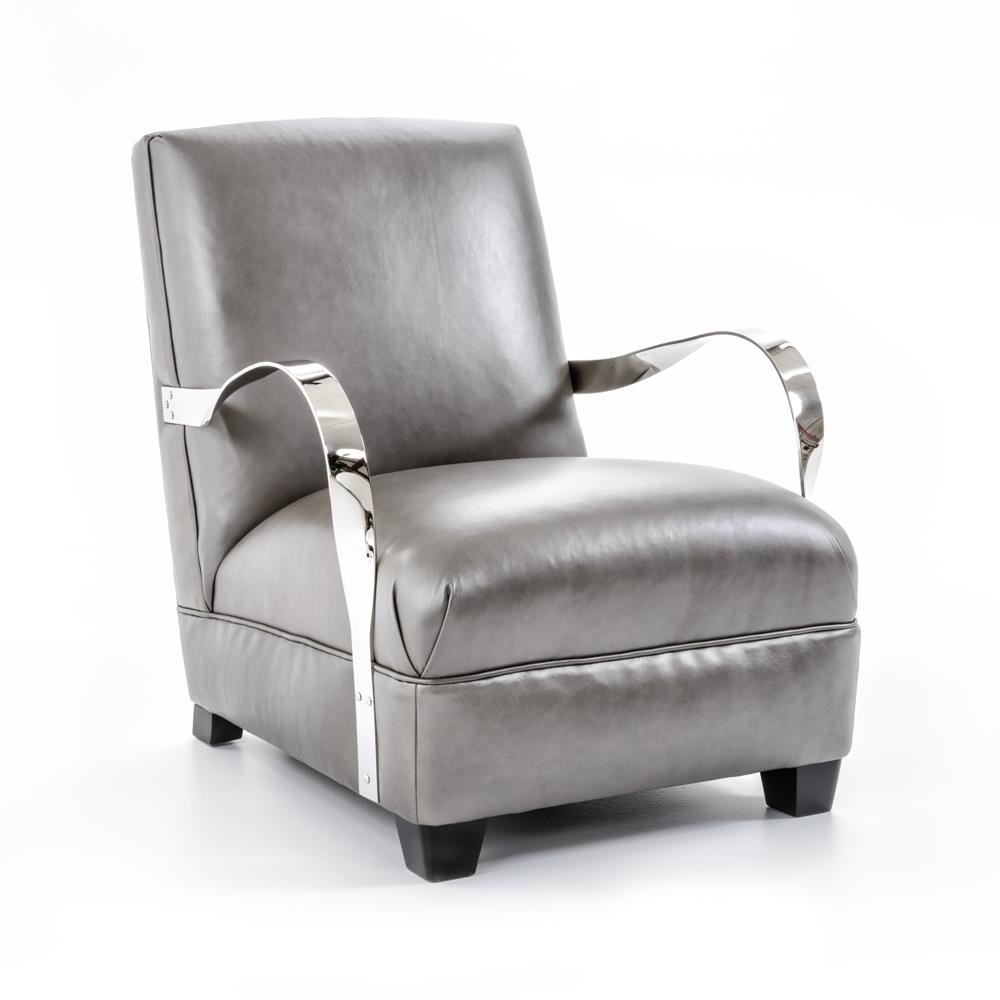 Bernhardt InteriorsChairs N6312 Markham Leather Chair with Modern