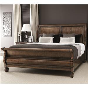 Bernhardt Montebella Queen Sleigh Bed