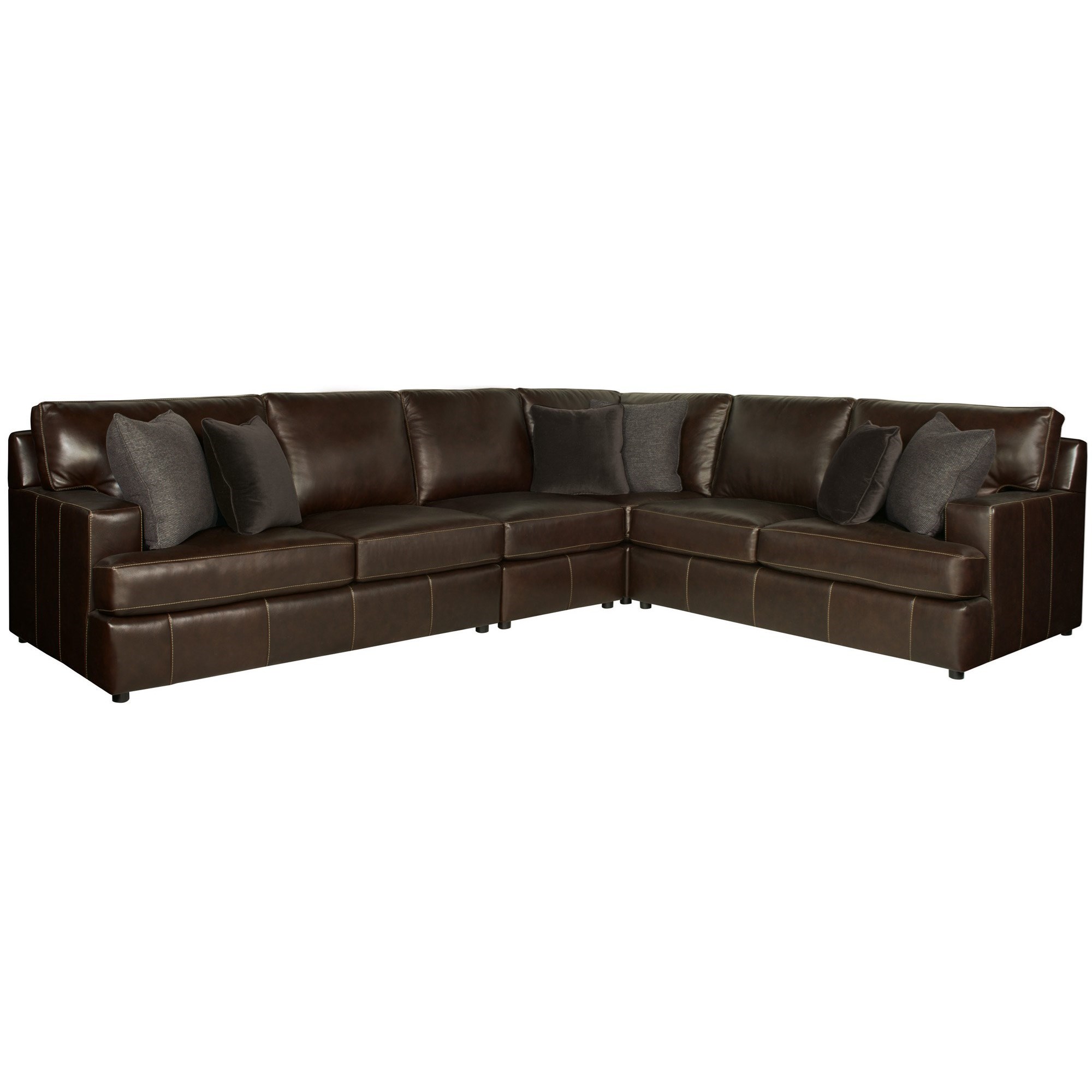 Bernhardt Winslow 3441l 3442l 3432l 3430l Leather Sectional