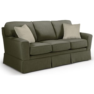 Vendor 411 Annabel Customizable Transitional Sofa with Beveled Arms and