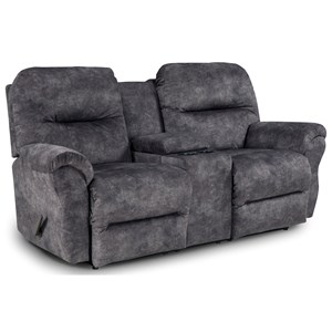 Best Home Furnishings Bodie Space Saver Reclining Loveseat