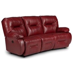 Best Home Furnishings Brinley 2 Brinley Power Reclining Sofa w/ Pwr Headrest