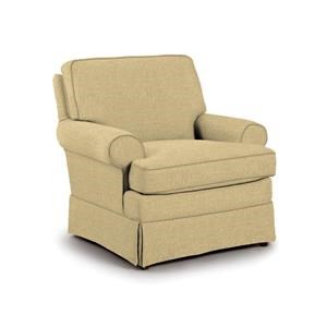Best Home Furnishings Club Chair Quinn Swivel Glider Chair