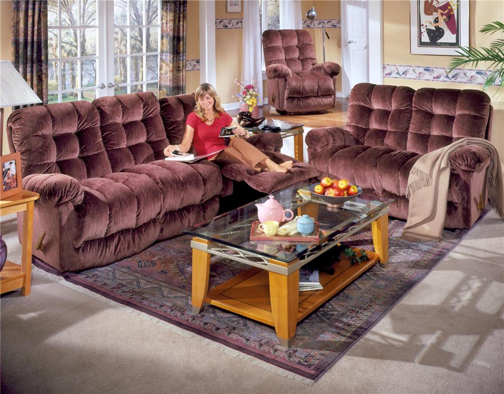 Best Home Furnishings Everlasting Reclining Sofa Chaise Baer's Furniture Reclining Sofa