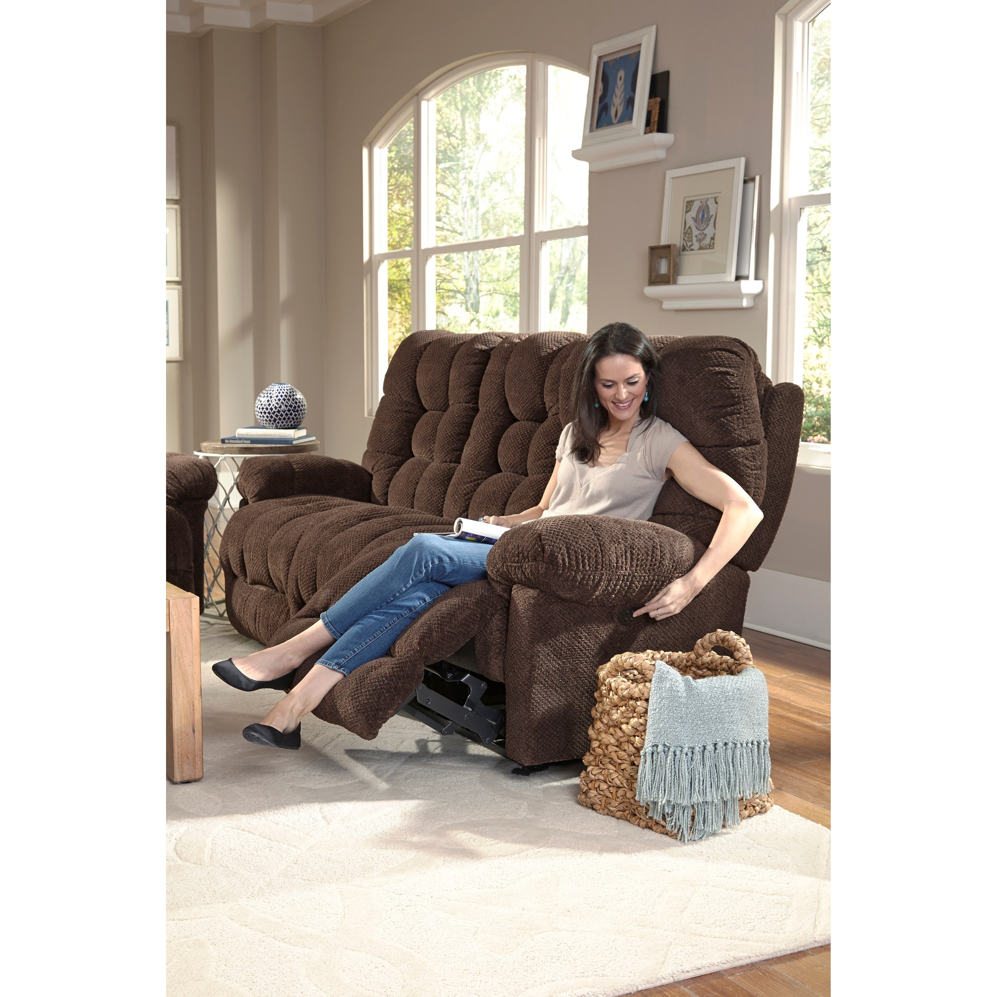 Best Home Furnishings Everlasting Power Reclining Sofa Chaise Sheely