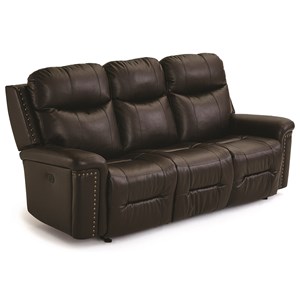 Best Home Furnishings Optima Power Tilt Headrest Wall Saver Reclining Sof