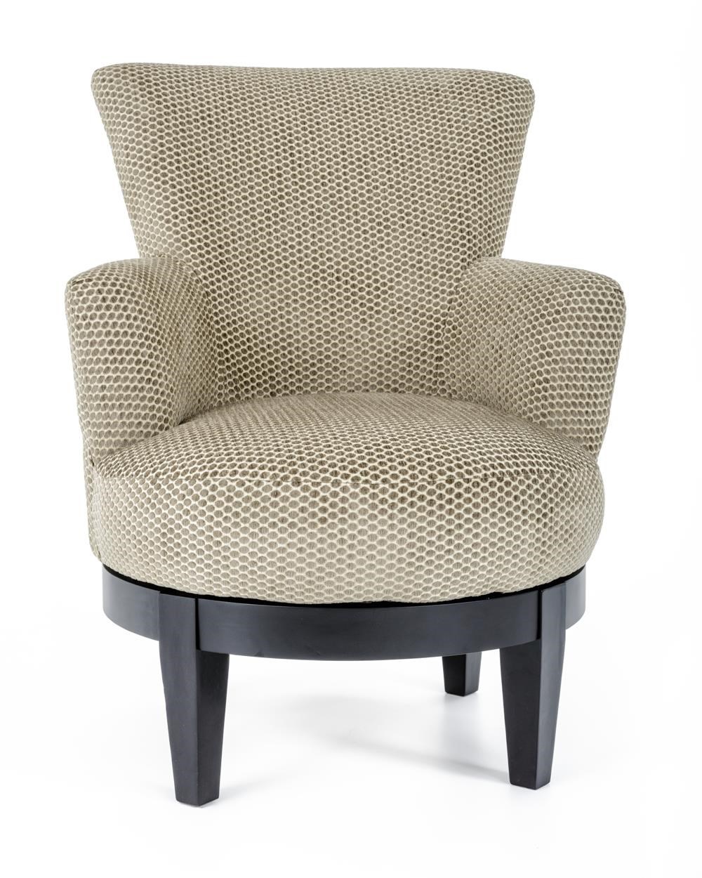 Best Home Furnishings Chairs Swivel Barrel 2968 Justine Swivel Chair