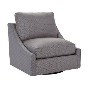 Broyhill Furniture Aldrin Swivel Chair & 1/2