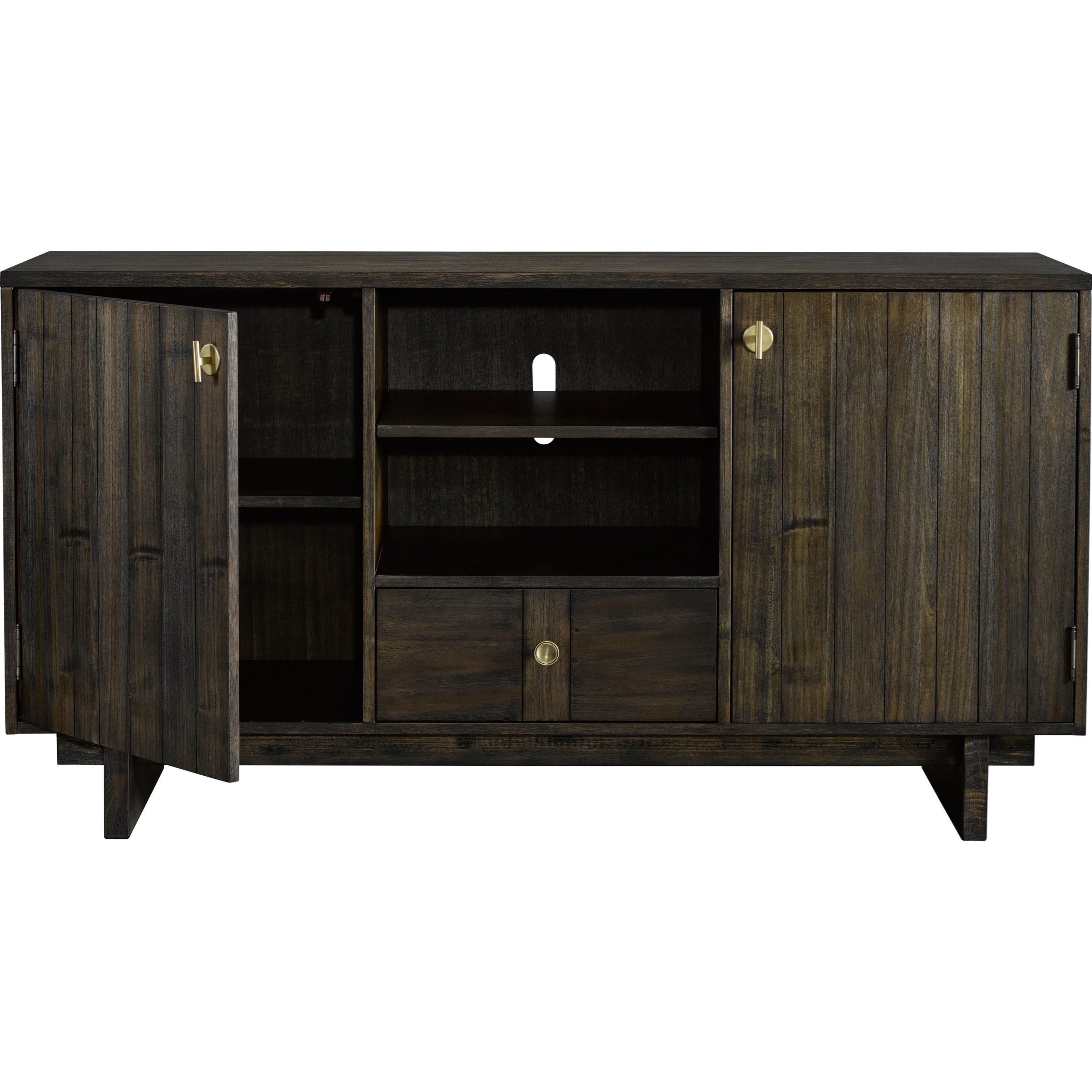 Broyhill Furniture Blythewood 64" Entertainment Console with Adjustable