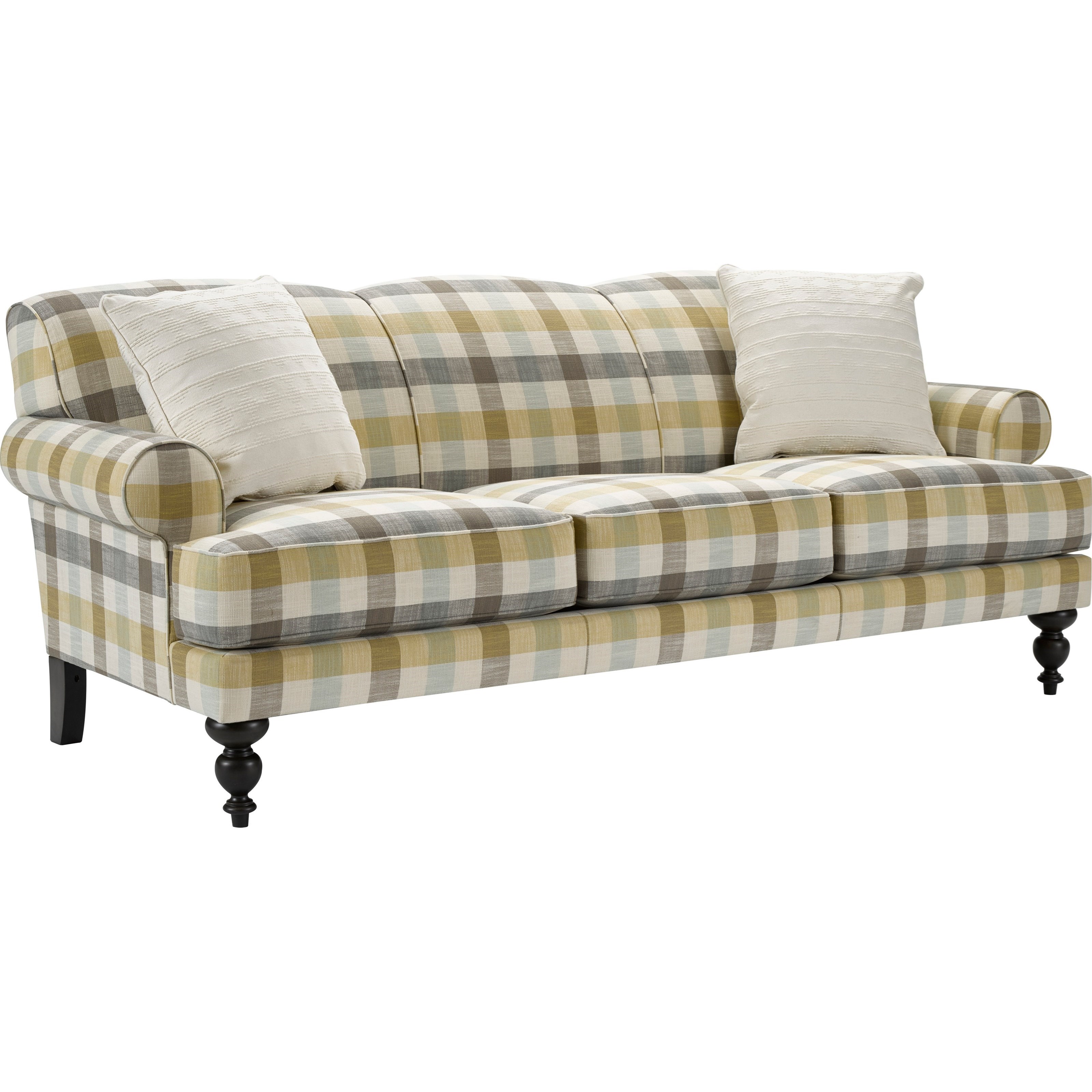 Broyhill Furniture Frankie Sofa With Turned Front Legs Wayside Broyhill Furniture Frankie Sofa Item Number 4218 300 4888 21