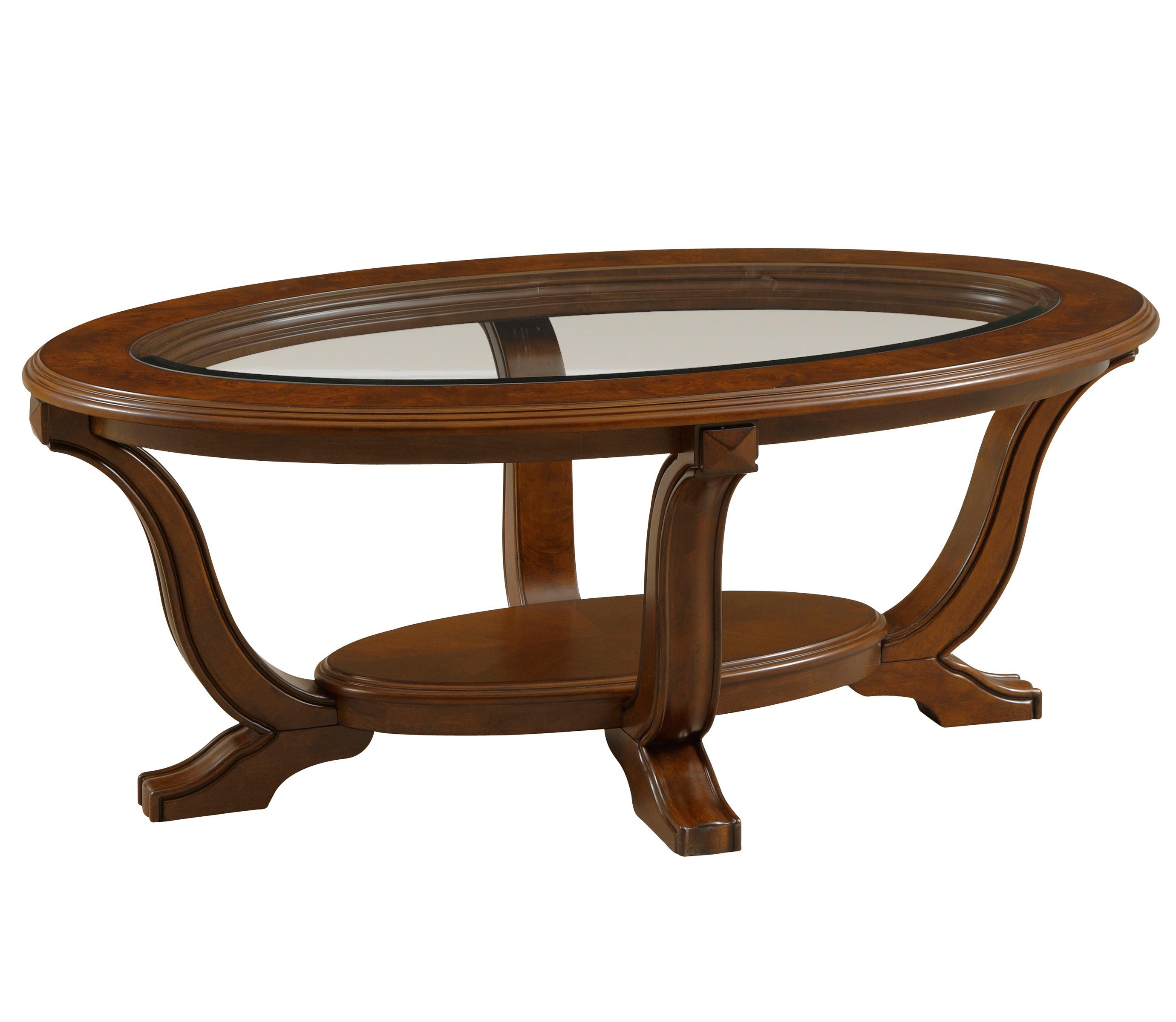Broyhill Furniture Lana Oval Tail Table With Gl Top Insert Lana Oval Tail Table With Gl Top Insert By Broyhill Furniture