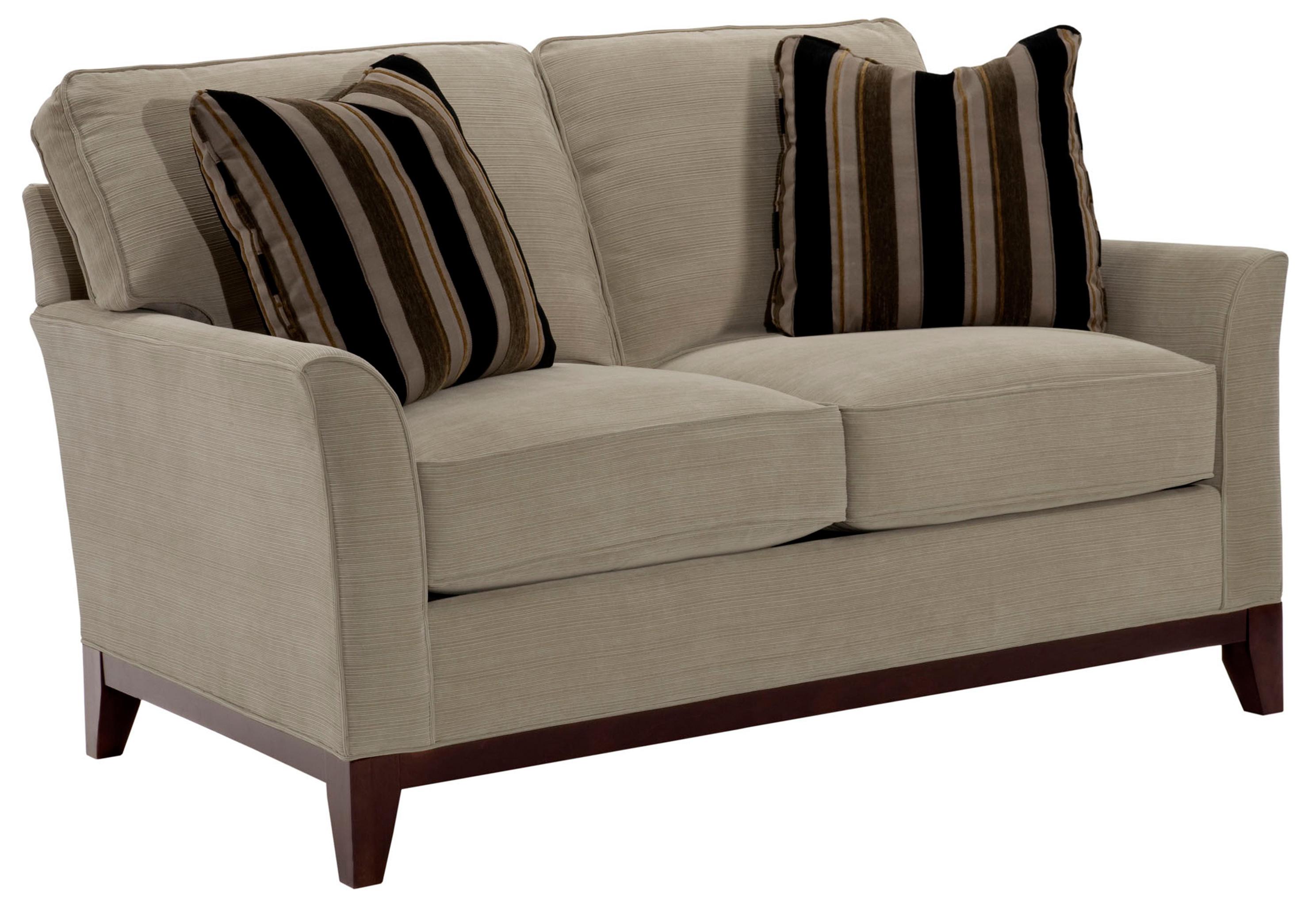Broyhill Furniture Perspectives Contemporary Stationary Loveseat