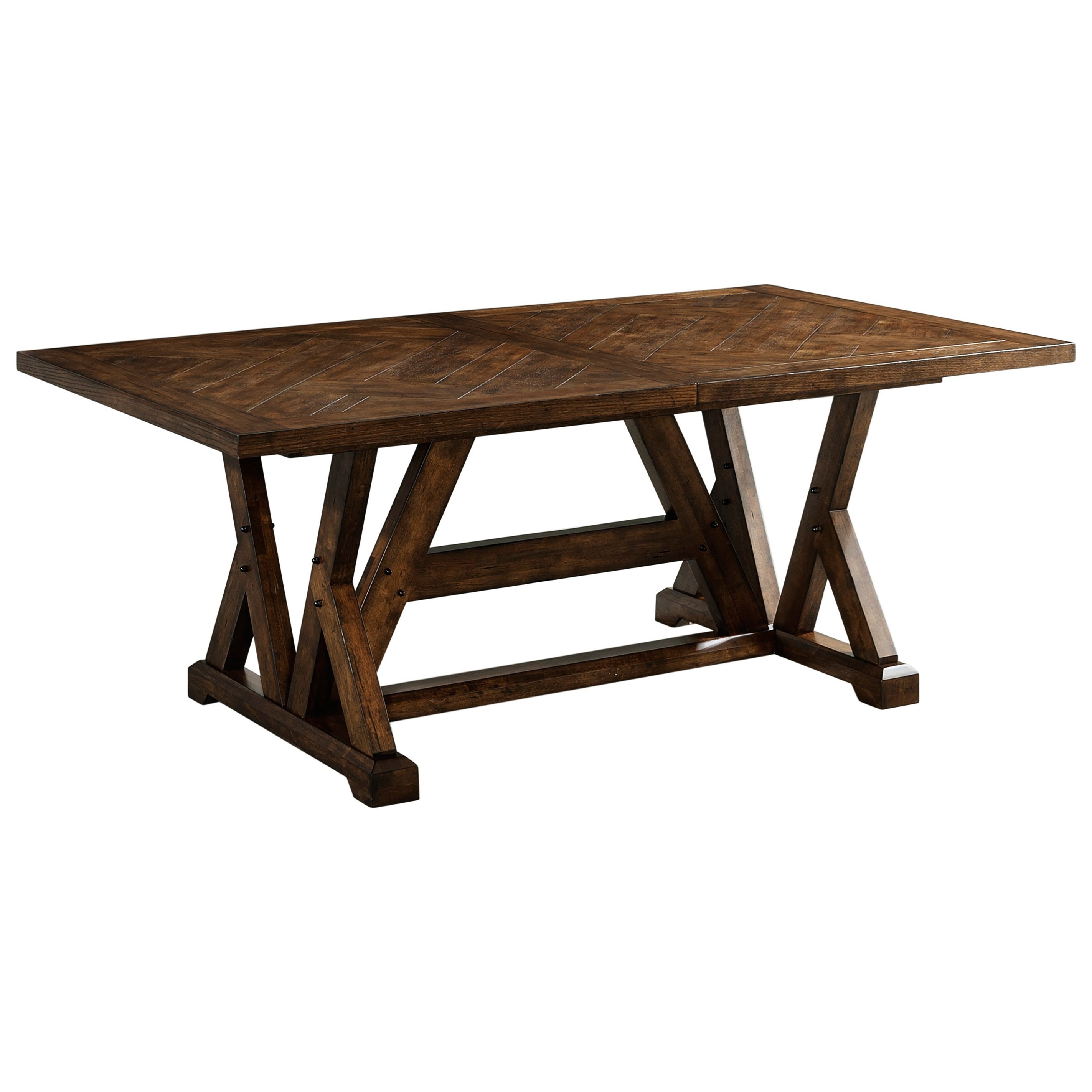daniel s amish furniture broyhill furniture pieceworks trestle table and daniel s amish furniture broyhill furniture pieceworks trestle table and