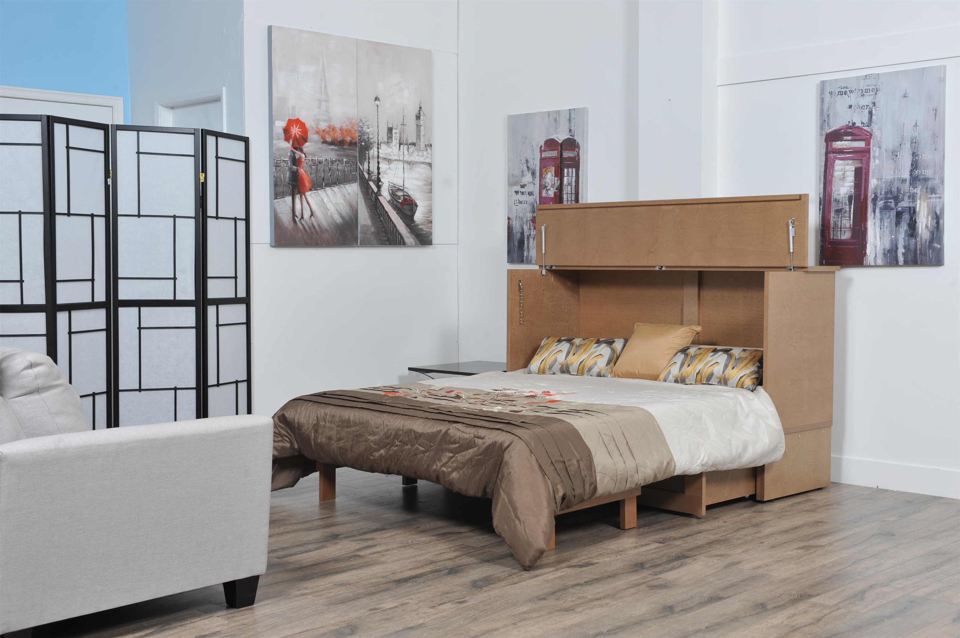 CabinetBed Cottage Full Cottage Deluxe Cabinet Bed | Rife ...