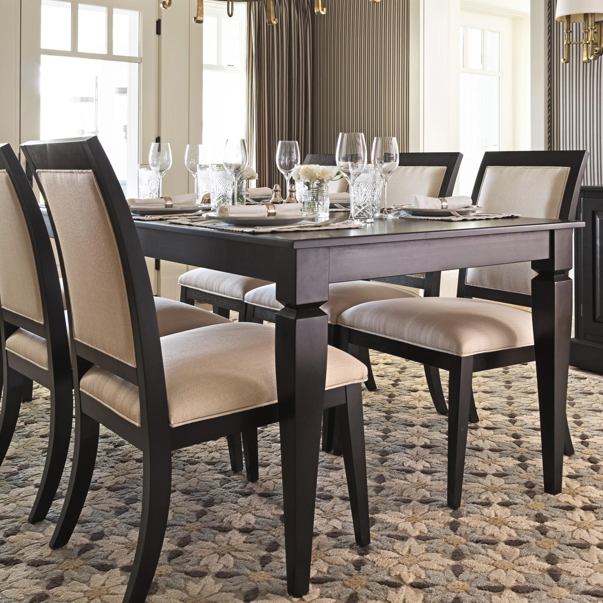 Canadel Custom Dining Customizable Rectangular Dining Table