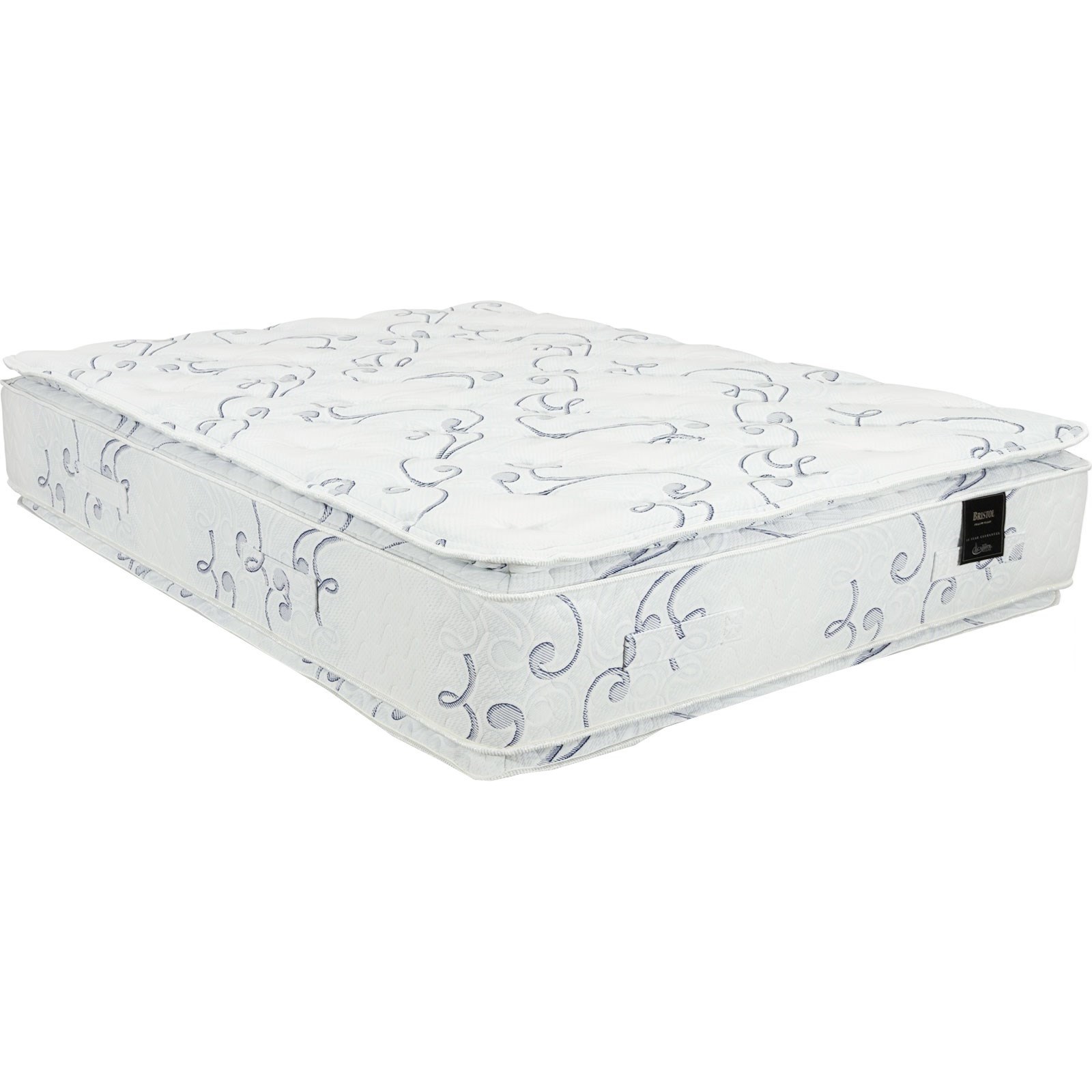 Capitol Bedding Bristol 2 Sided Queen Pillow Top 2 Sided Pocketed
