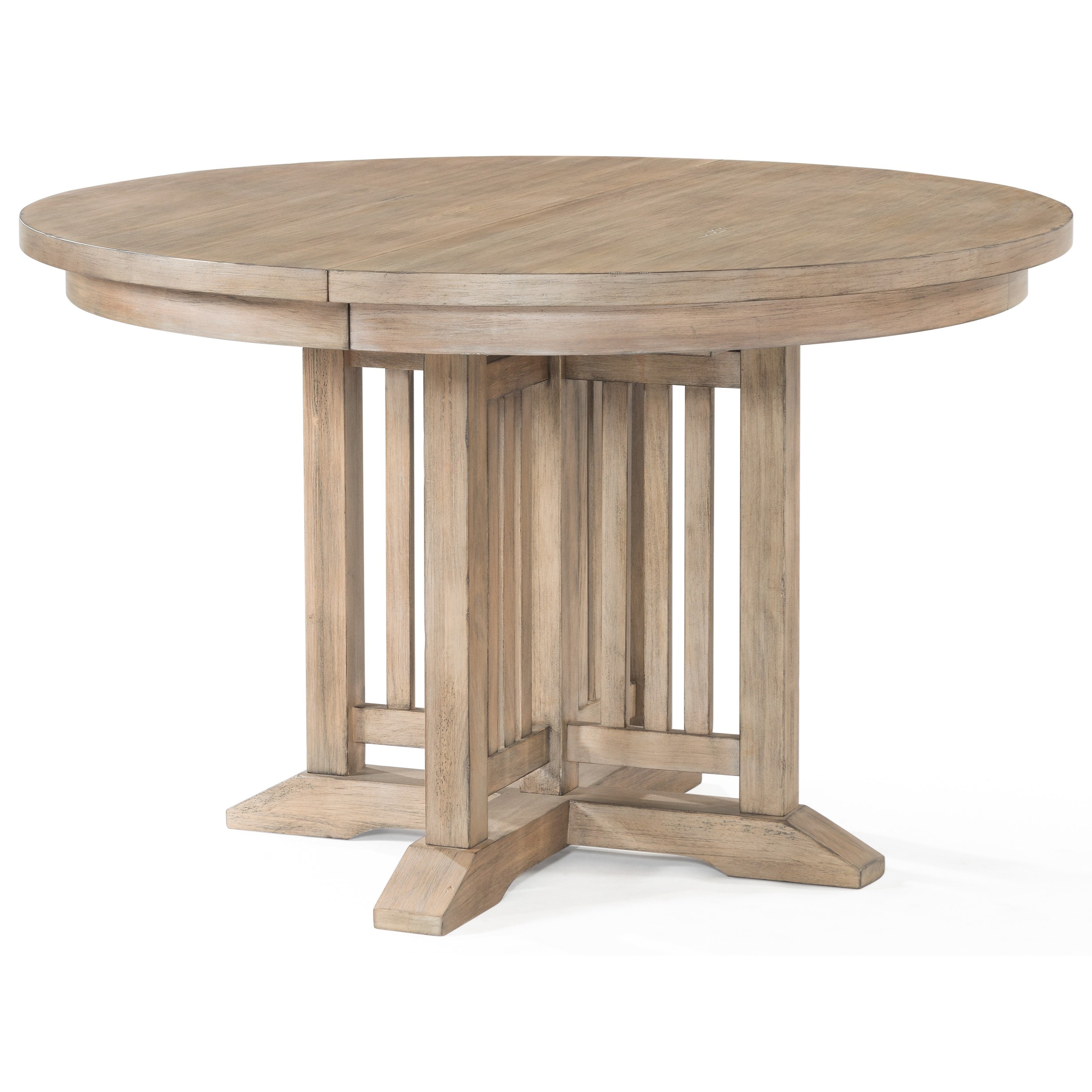 Carolina Preserves By Klaussner Reflections Relaxed Vintage Dining Table With Leaf Furniture Mart Colorado Dining Tables