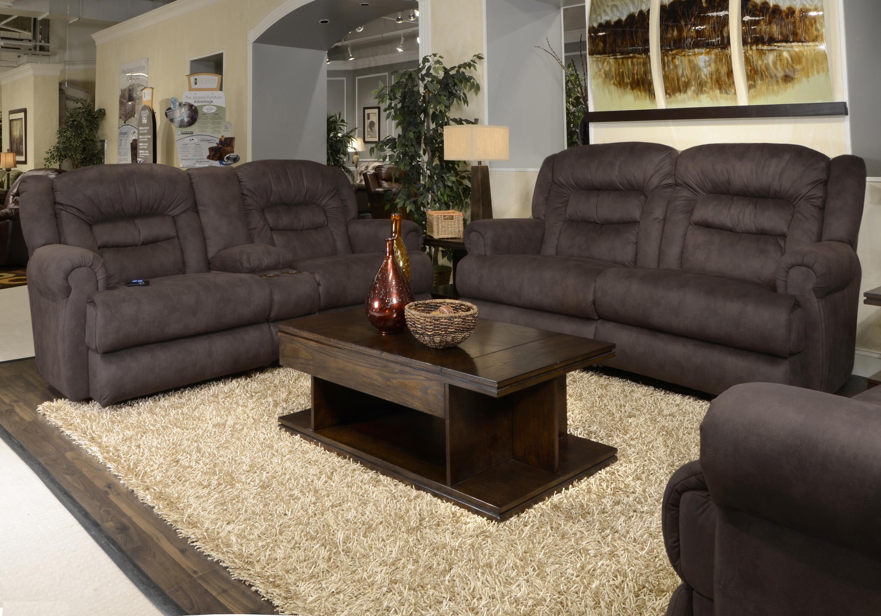 Catnapper Atlas Power Dual Reclining Sofa Virginia Furniture Market