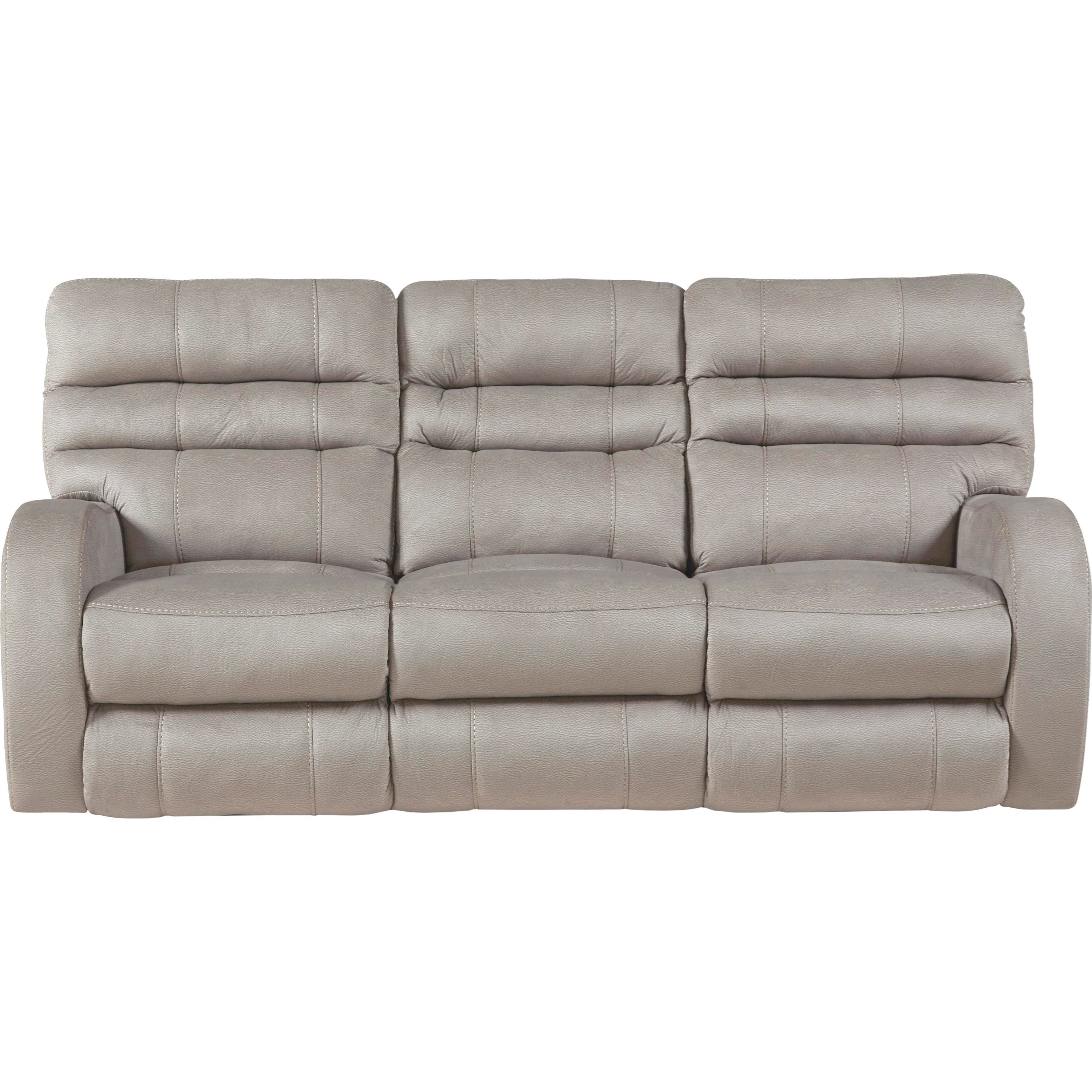 Kelsey Contemporary Lay Flat Reclining Sofa With Headrest And Lumbar By Catner At Efo Furniture Outlet