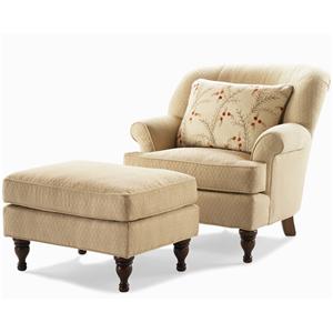 Upholstered Chair And Ottoman century elegance curved sofa with skirted base - ahfa - sofa Upholstered Chair And Ottoman century elegance curved sofa with skirted base - ahfa - sofa