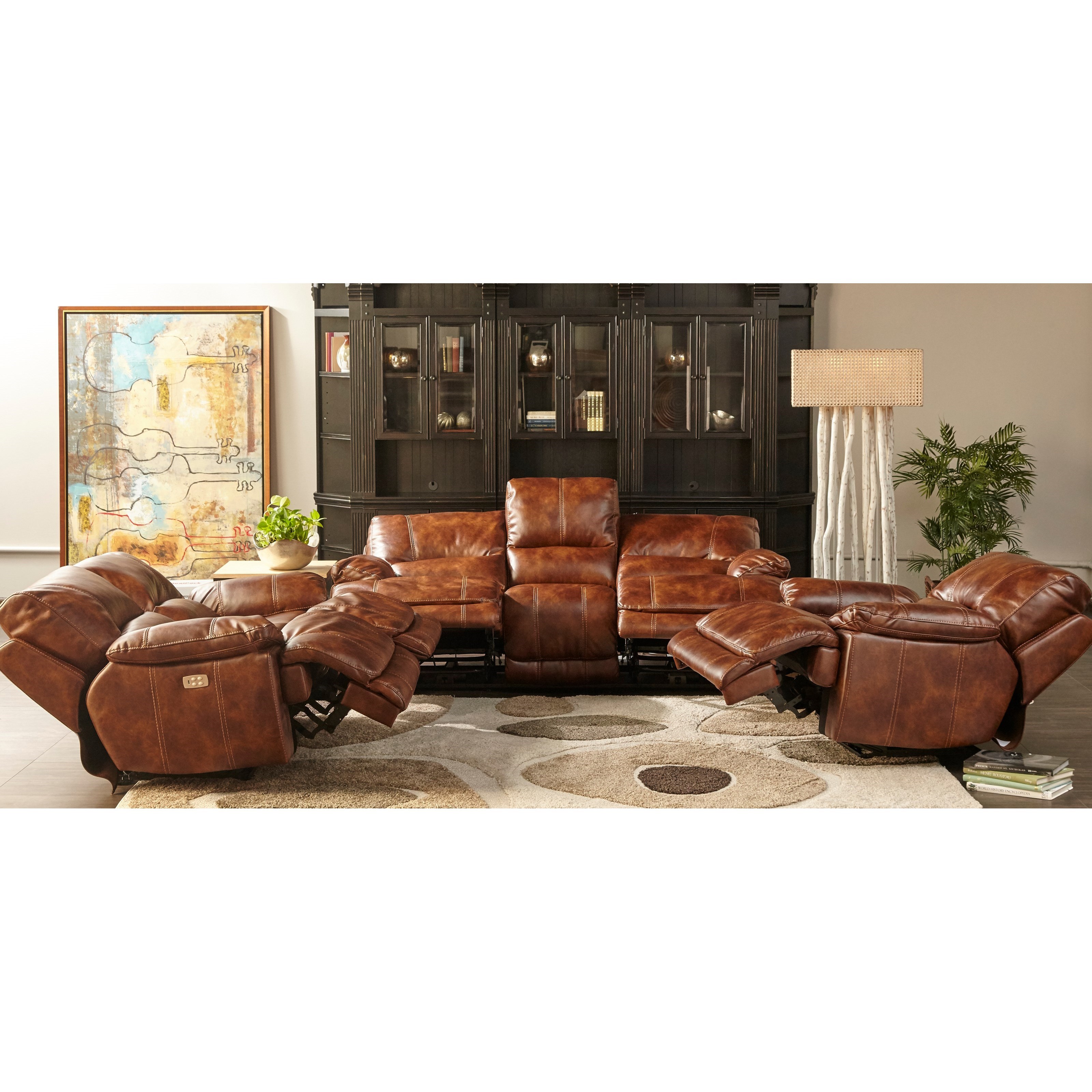 Cheers Sofa 5185M 5185ML32EPHR Dual Power Motion Sofa with Power