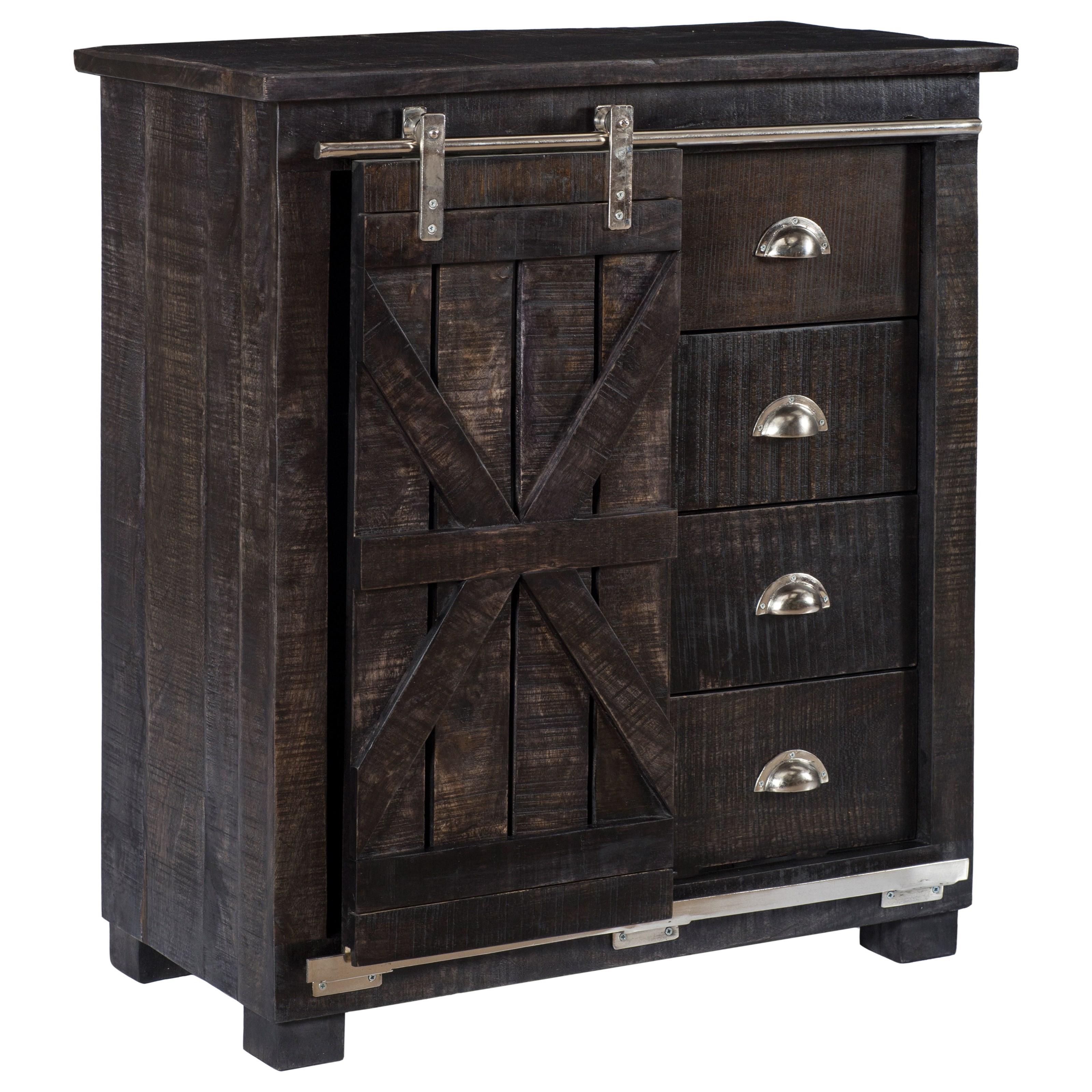 Coast to Coast Imports Coast to Coast Accents 15200 Four Drawer 1 Sliding Door Cabinet | Becker ...