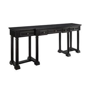 Coast to Coast Imports Morris Home Moscow Three Drawer Console Desk