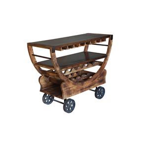 Coast to Coast Imports Jadu Accents Bar Trolley