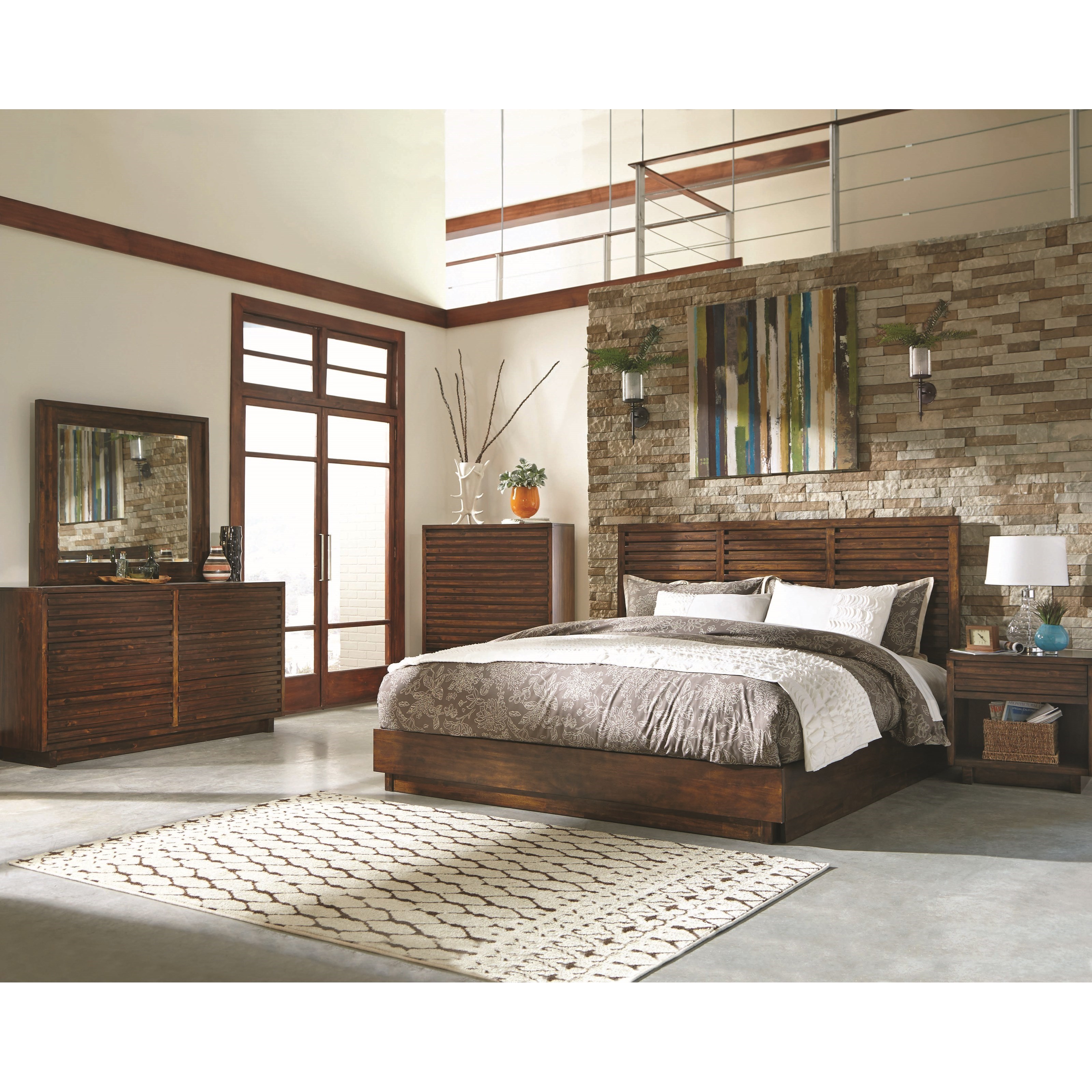 Coaster Avery Queen Bedroom Group Dunk & Bright Furniture