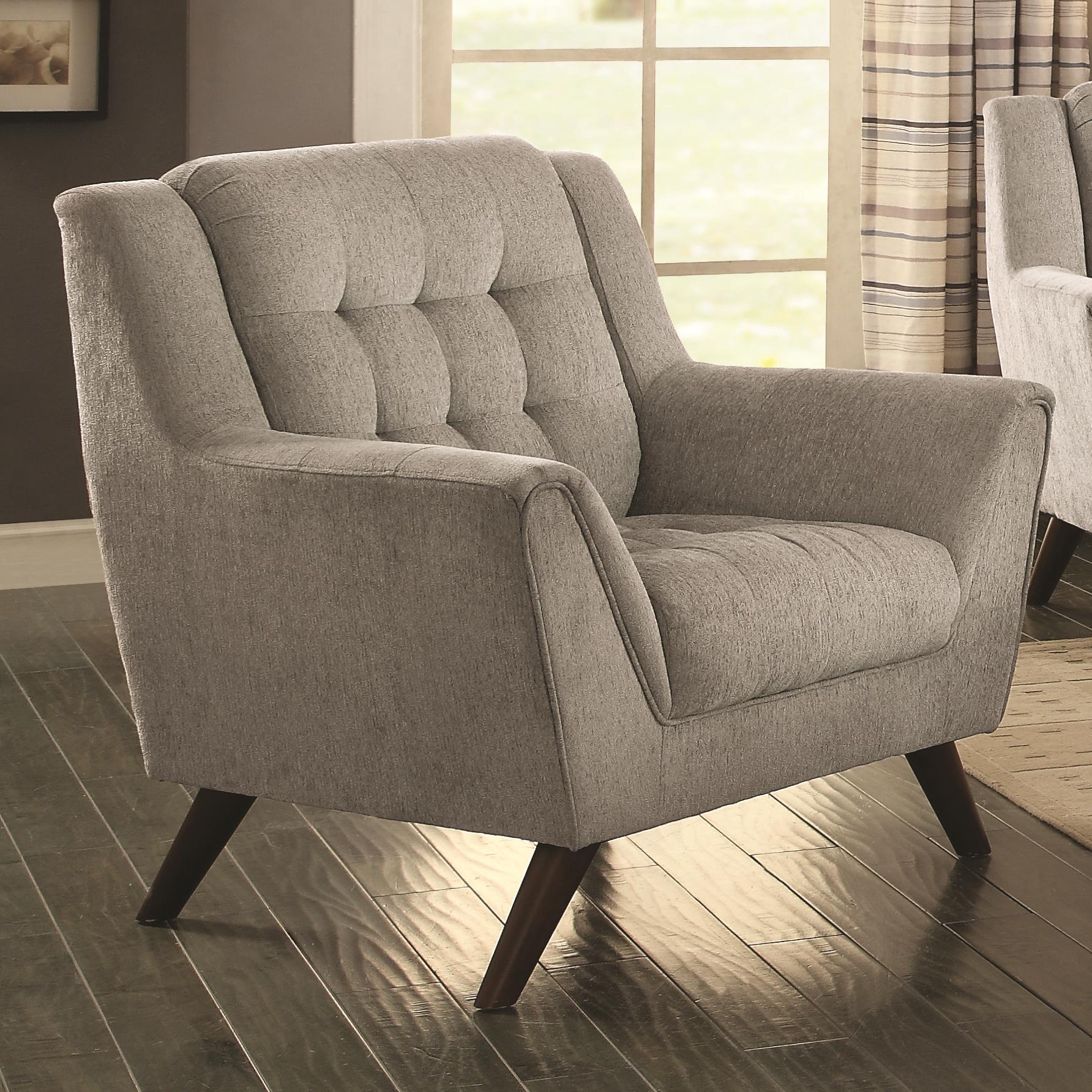 Baby Natalia Mid Century Modern Chair By Coaster At Prime Brothers Furniture