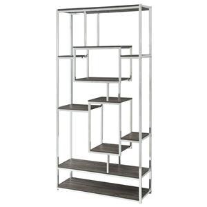 Coaster Bookcases Modern Black Finish Bookcase Coaster Bookcases Bookcase