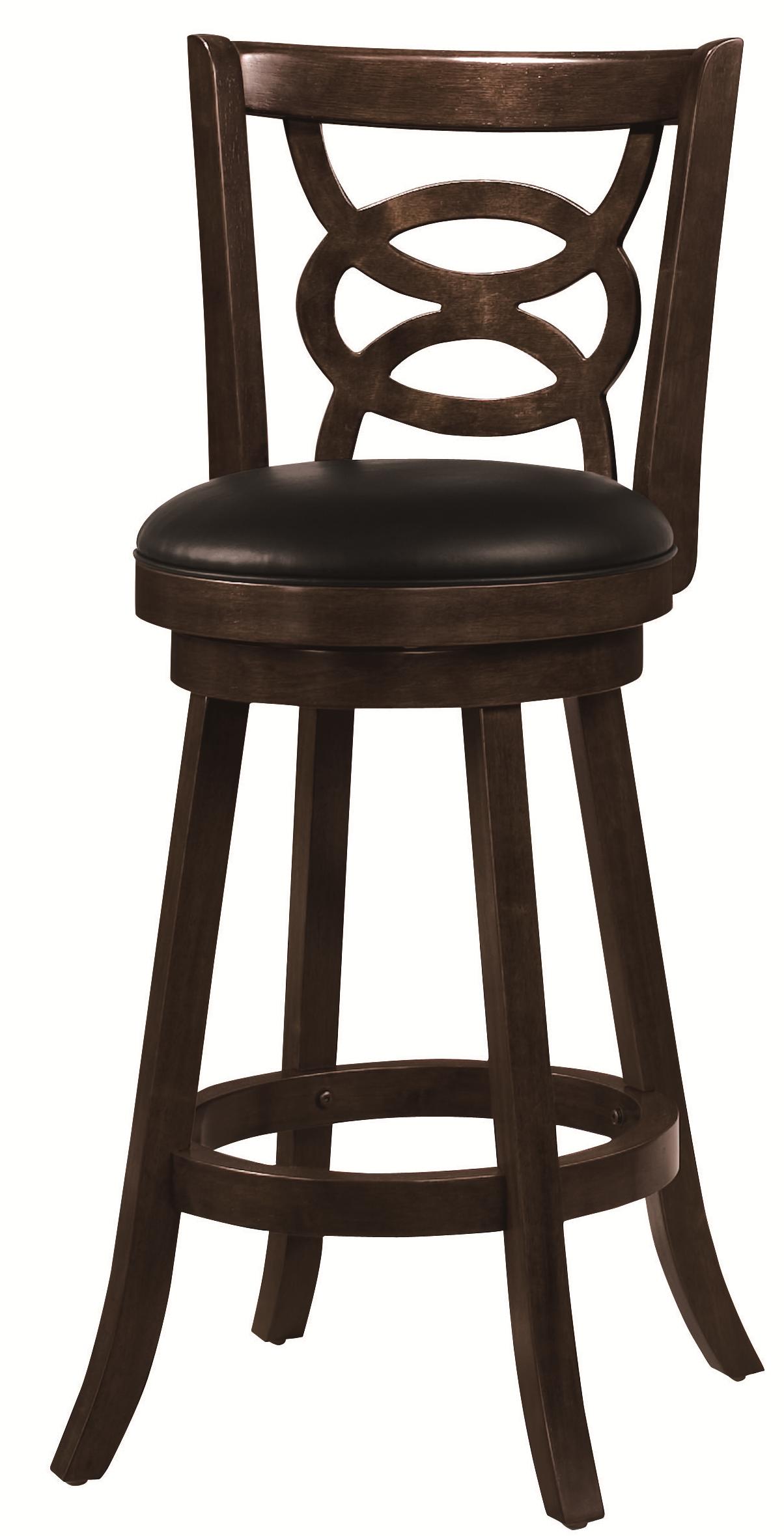 home bar and bar stools on Coaster Dining Chairs And Bar Stools 000009754300 29 Swivel Bar Stool With Upholstered Seat Miller Home Bar Stools