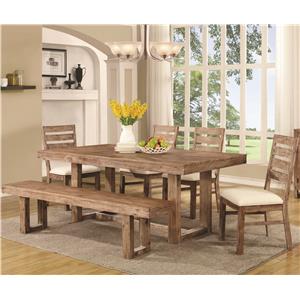 Coaster Elmwood Table and Chair Set