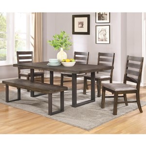 Coaster Murphy Dining Set with Bench
