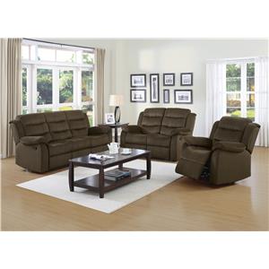 Coaster Rodman Reclining Living Room Group