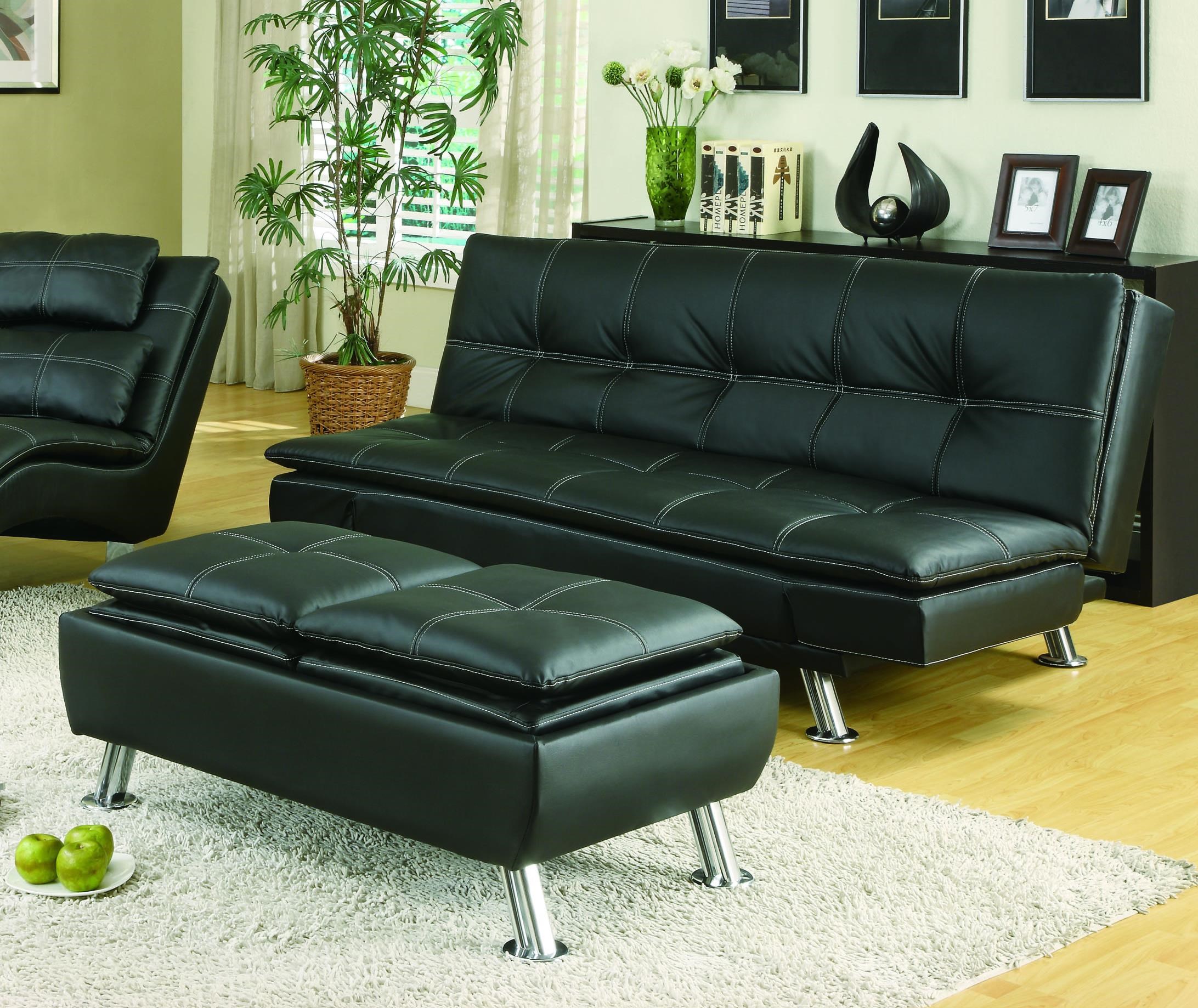 Sofa Beds And Futons Black Bed Ottoman By Coaster At Sam Levitz Furniture Sofa Beds And Futons Black Bed Ottoman By Coaster At Sam Levitz Furniture