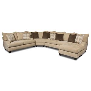 Corinthian Sectionals Furniturewebsite Stylish Quality Corinthian 5520 Sectional Sofa