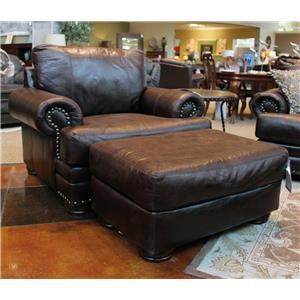 Corinthian Next Week Chair & Ottoman