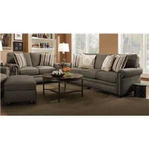 Corinthian Fairly Stone Sofa & Loveseat