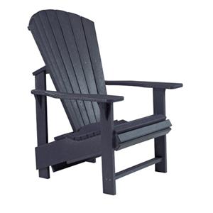 C.R. Plastic Products Generation Line Adirondack Upright Chair