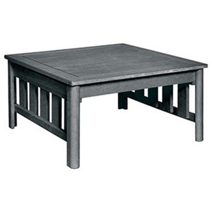 C.R. Plastic Products Stratford DS 36" Square Coffee Table