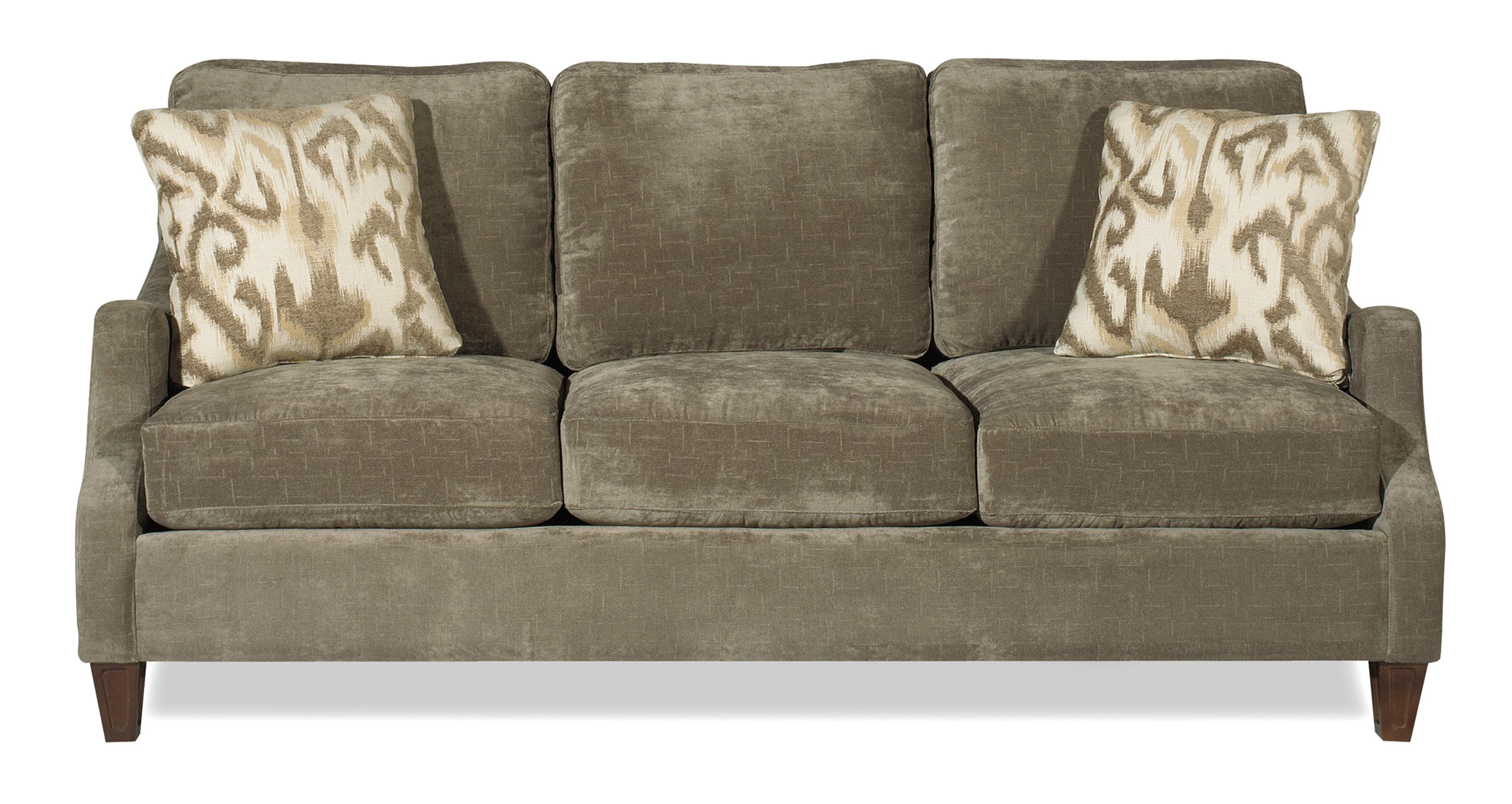 Craftmaster 729550 Contemporary Sofa With Serpentine Curved