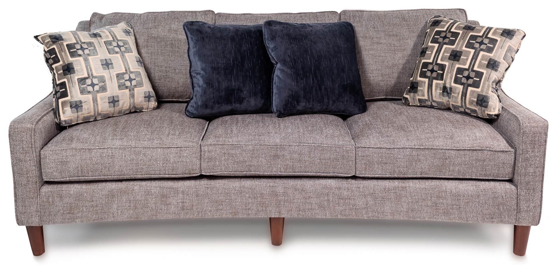 Maeve Casual Sofa With Curved Front Rail By Cozy Life At Rotmans